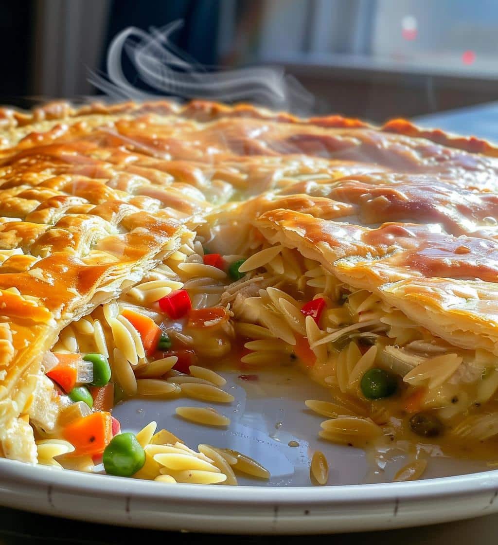 Chicken Pot Pie Orzo