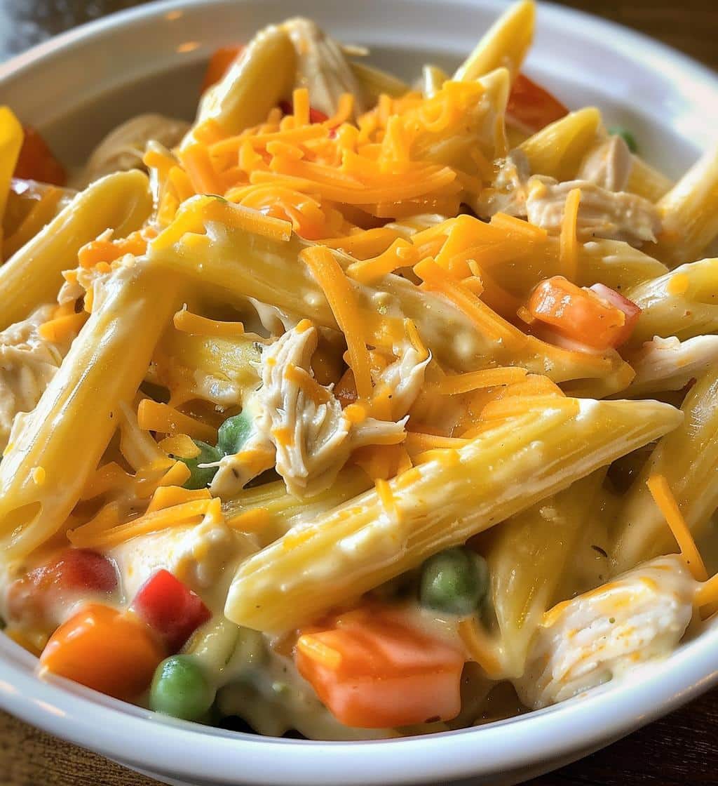 Chicken Pot Pie Pasta