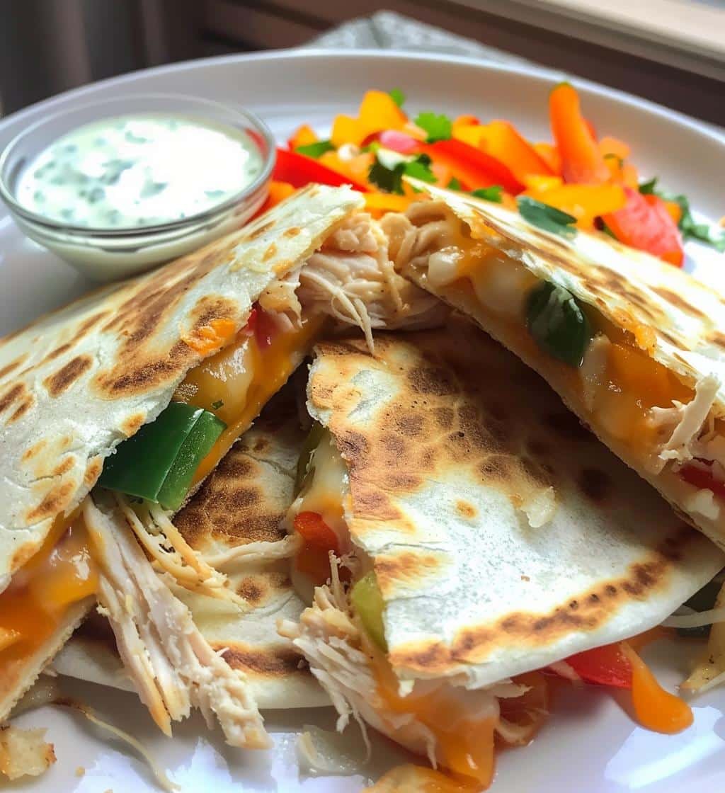Chicken Ranch Quesadilla - detail 1
