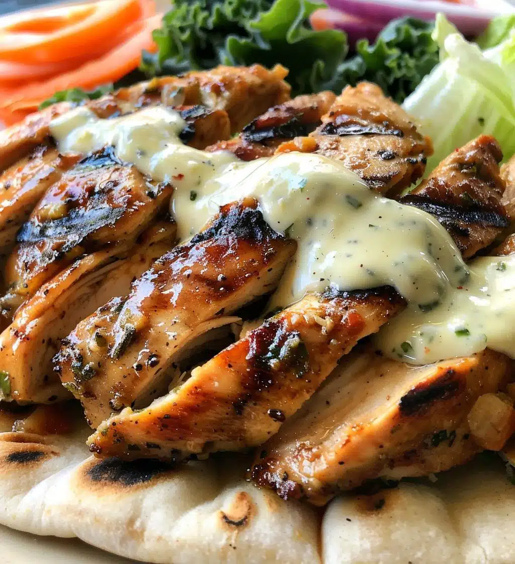 Chicken Shawarma with Garlic Sauce - detail 1