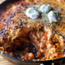 Chicken Skillet Lasagna: 7 Cheesy Delights in One Pan