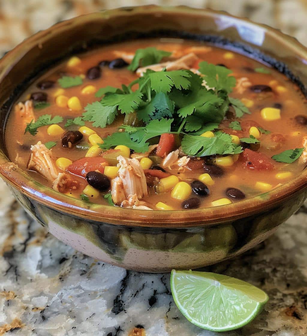 Chicken Taco Soup - detail 1