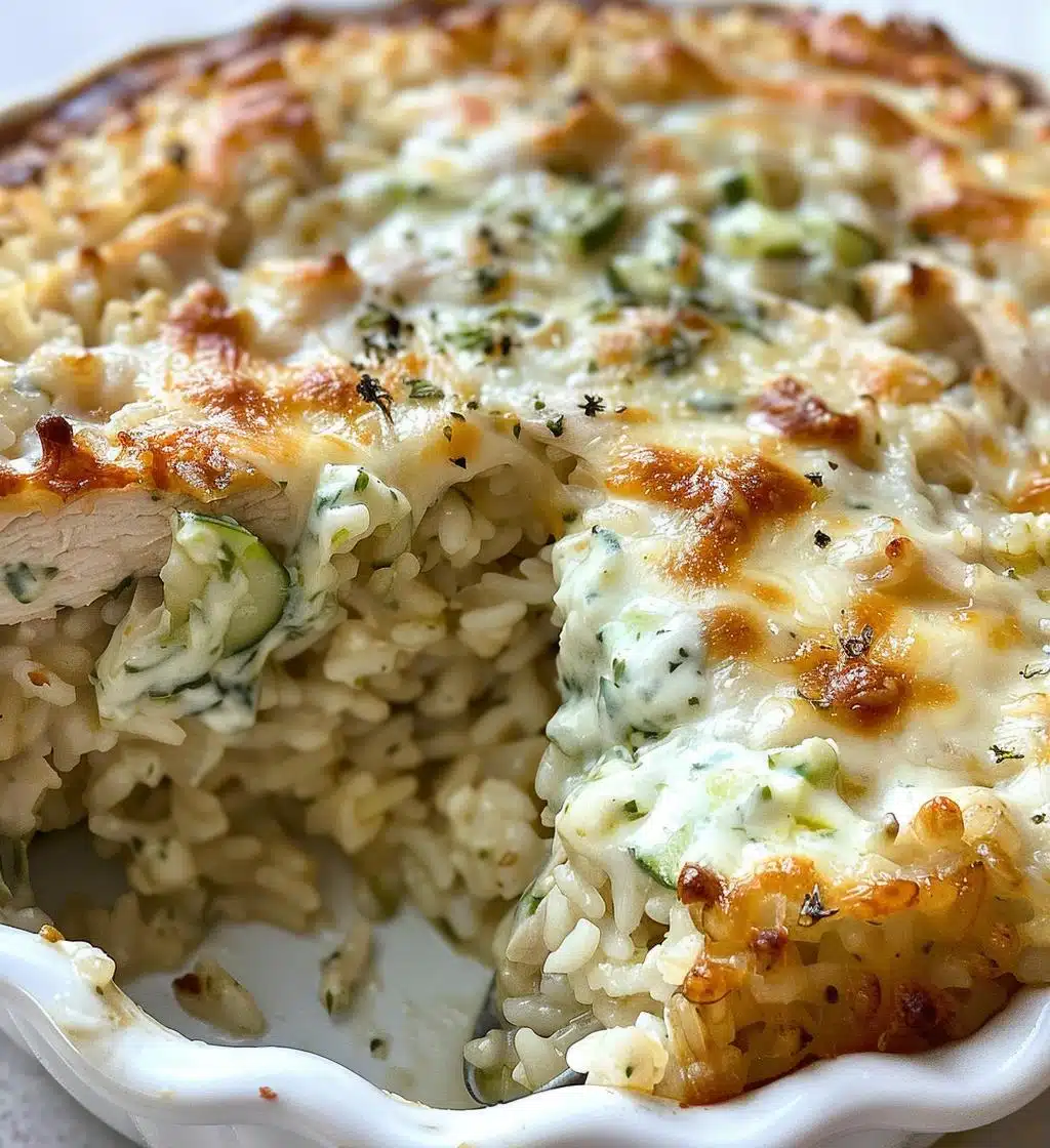 Chicken Tzatziki Rice Bake - detail 1
