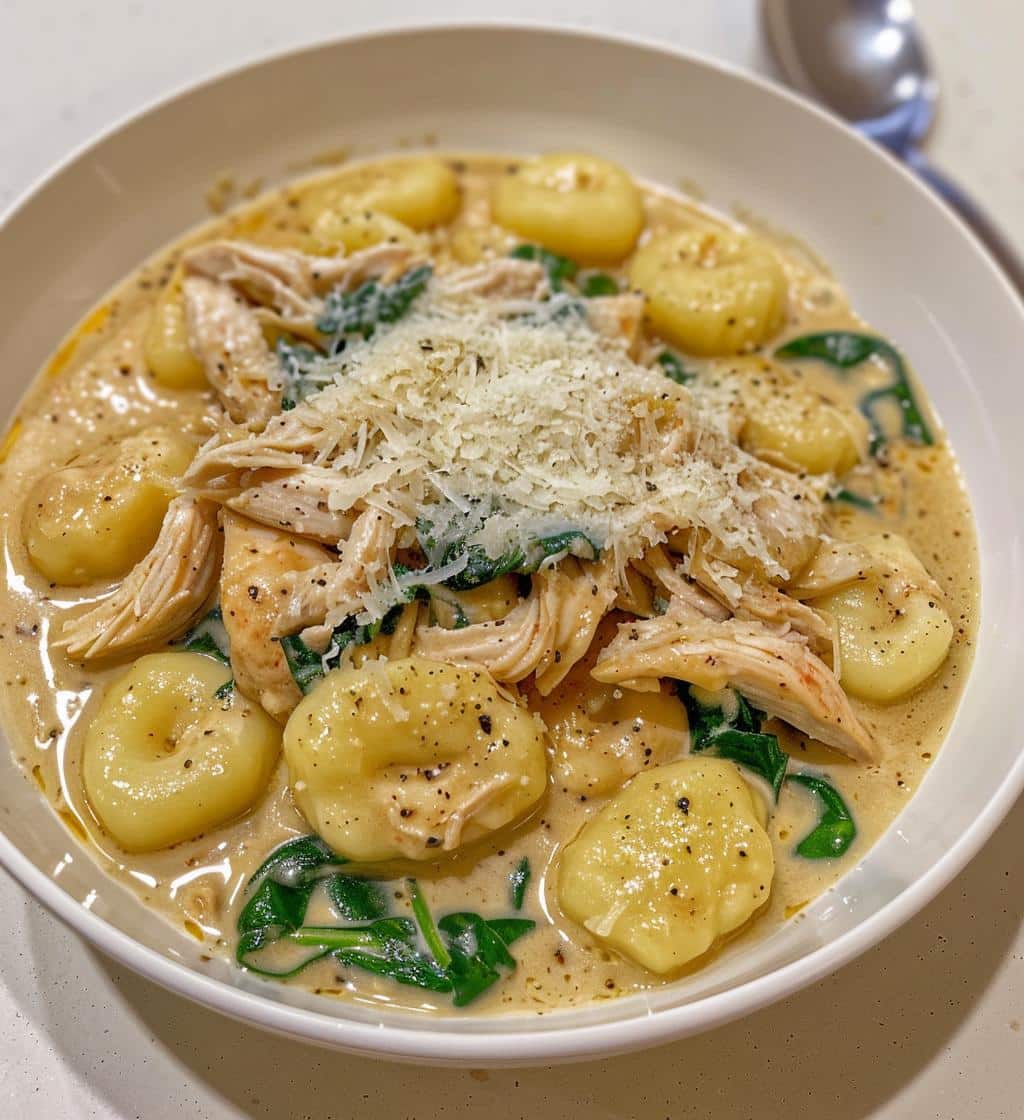 Chicken and Gnocchi - detail 1