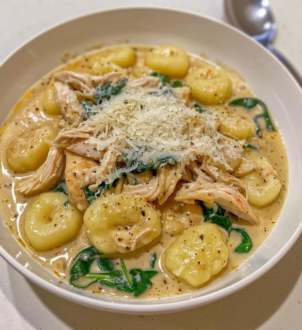 Chicken and Gnocchi - detail 1