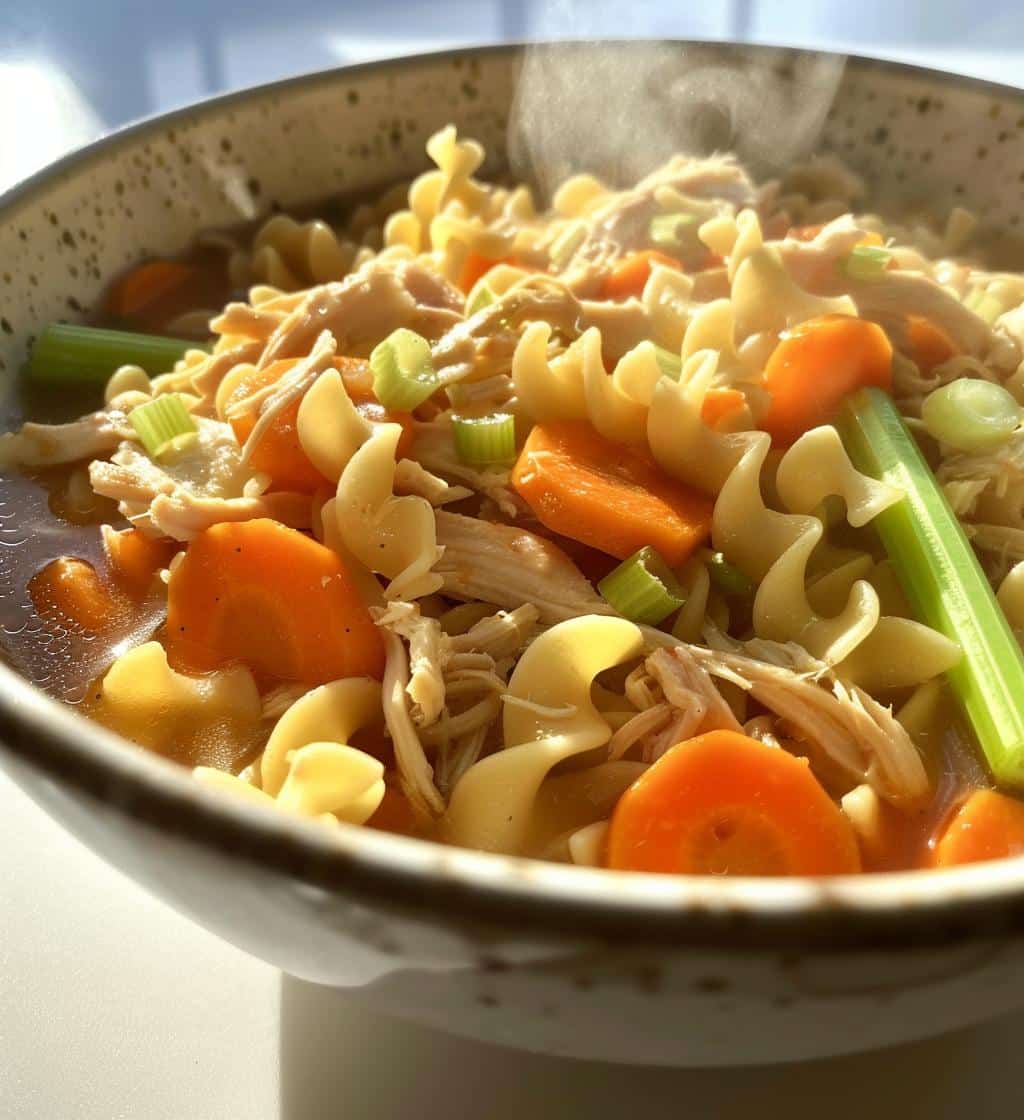 Chicken and Noodles - detail 1