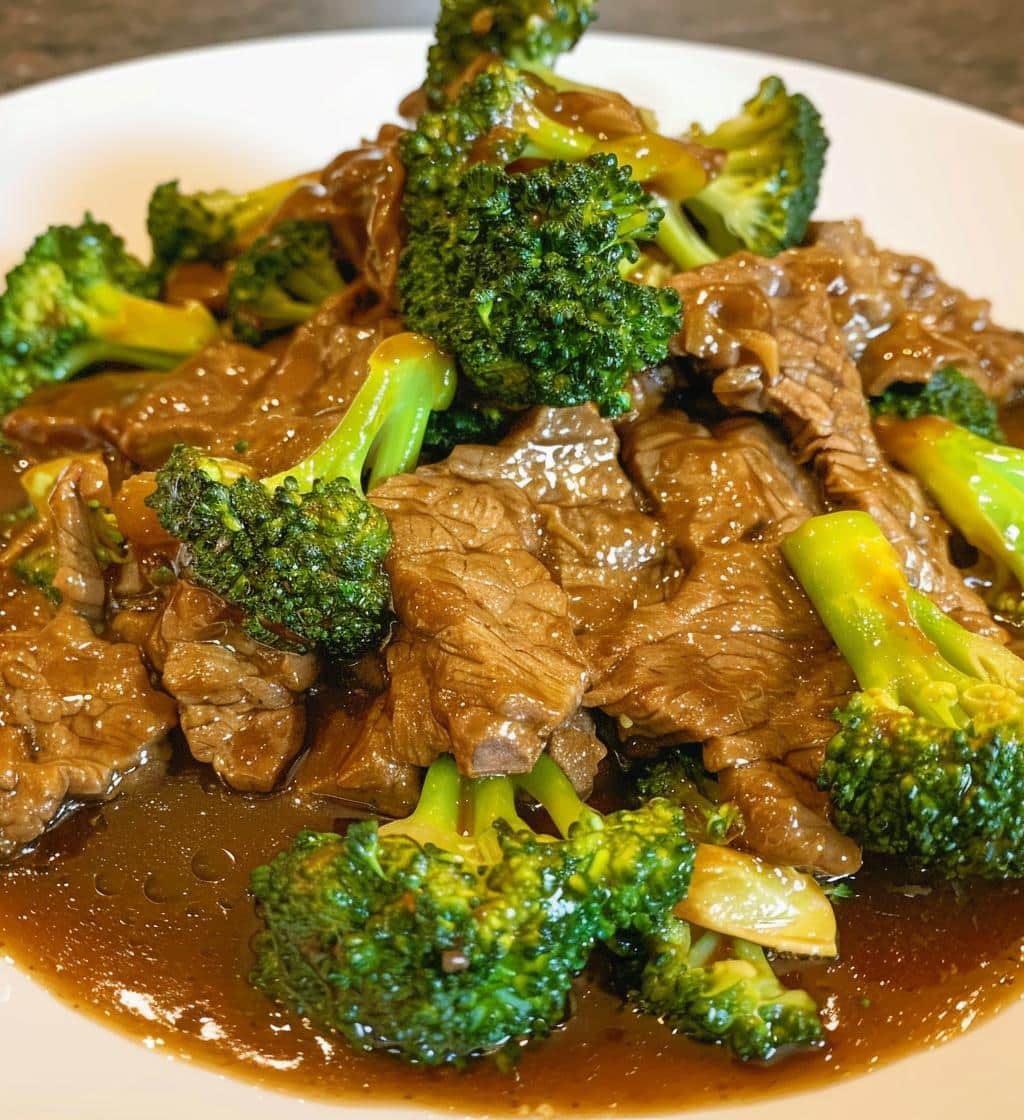 Chinese Beef and Broccoli - detail 1