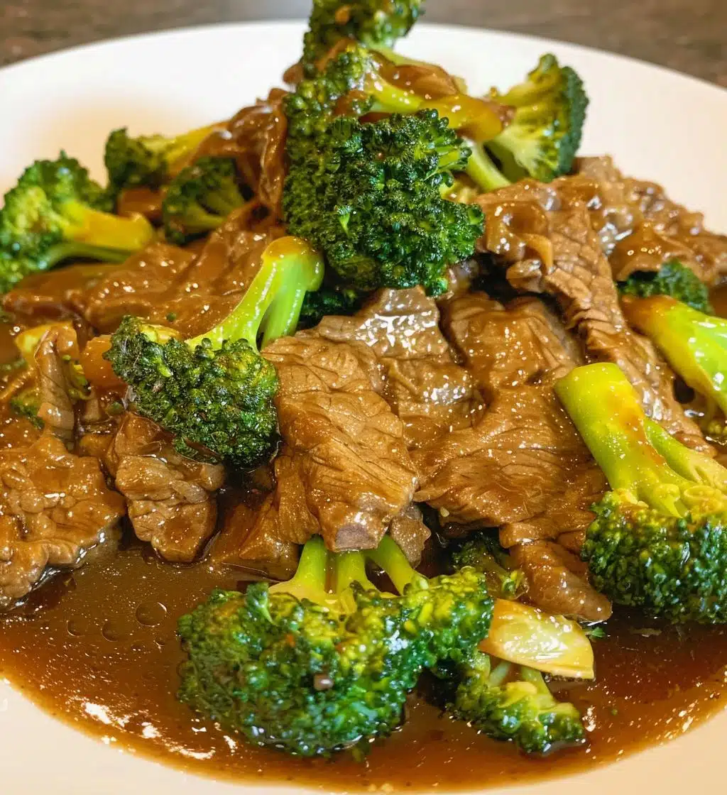 Chinese Beef and Broccoli - detail 1