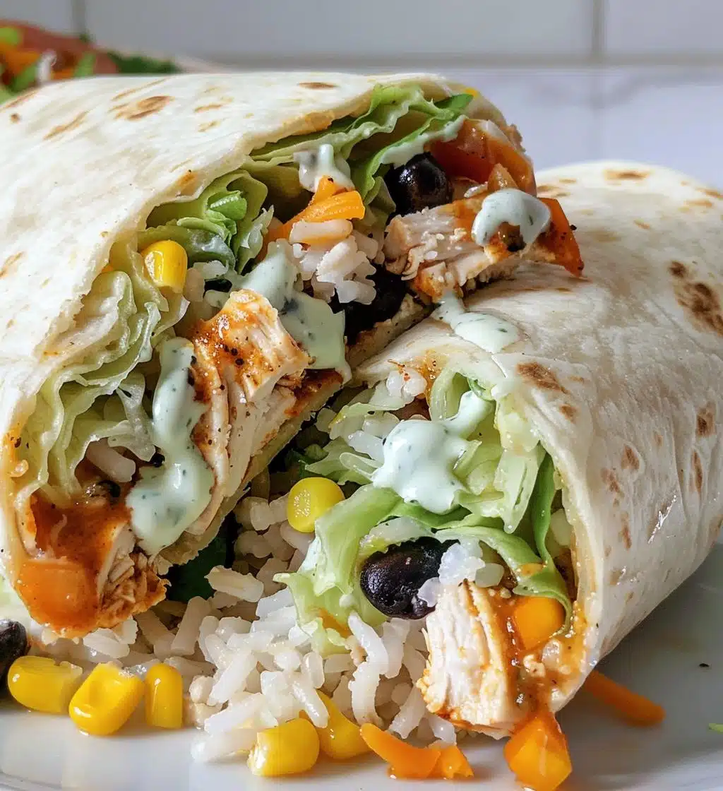 Chipotle Ranch Chicken Burrito - detail 1