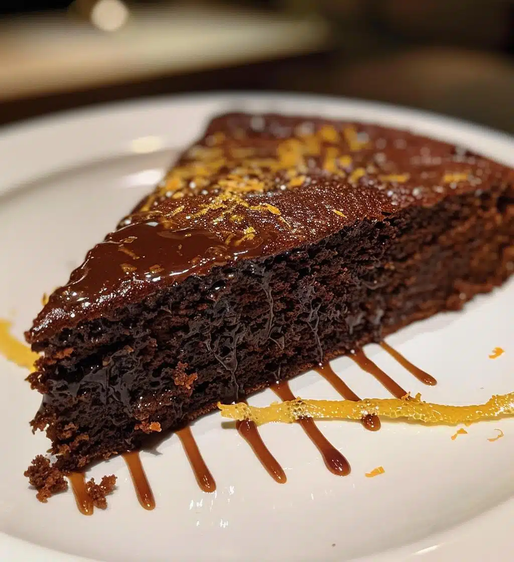 Classic Dark Gingerbread with Citrus Drizzle - detail 1