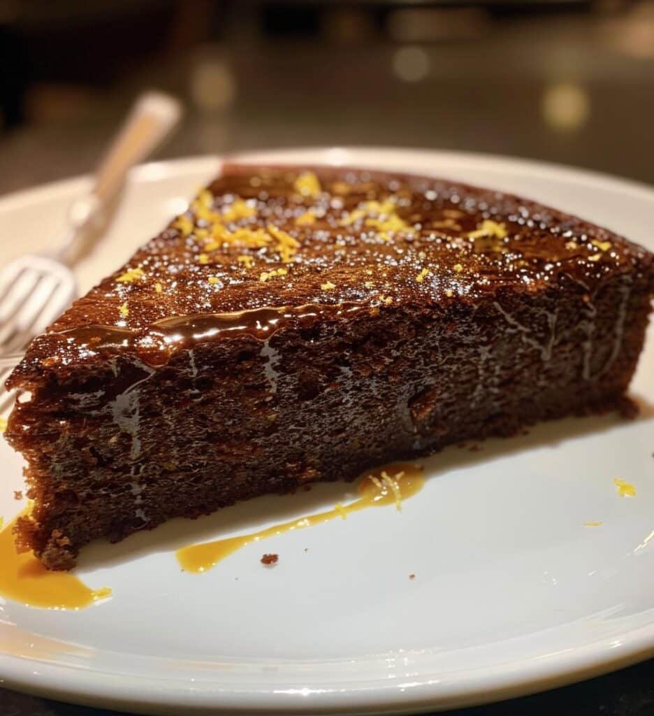 Classic Dark Gingerbread with Citrus Drizzle