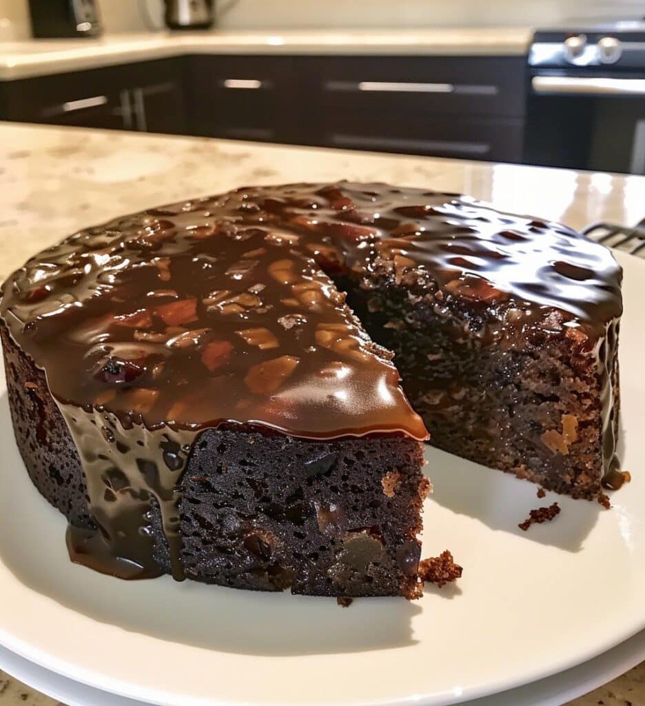 Classic Sticky Ginger & Date Cake