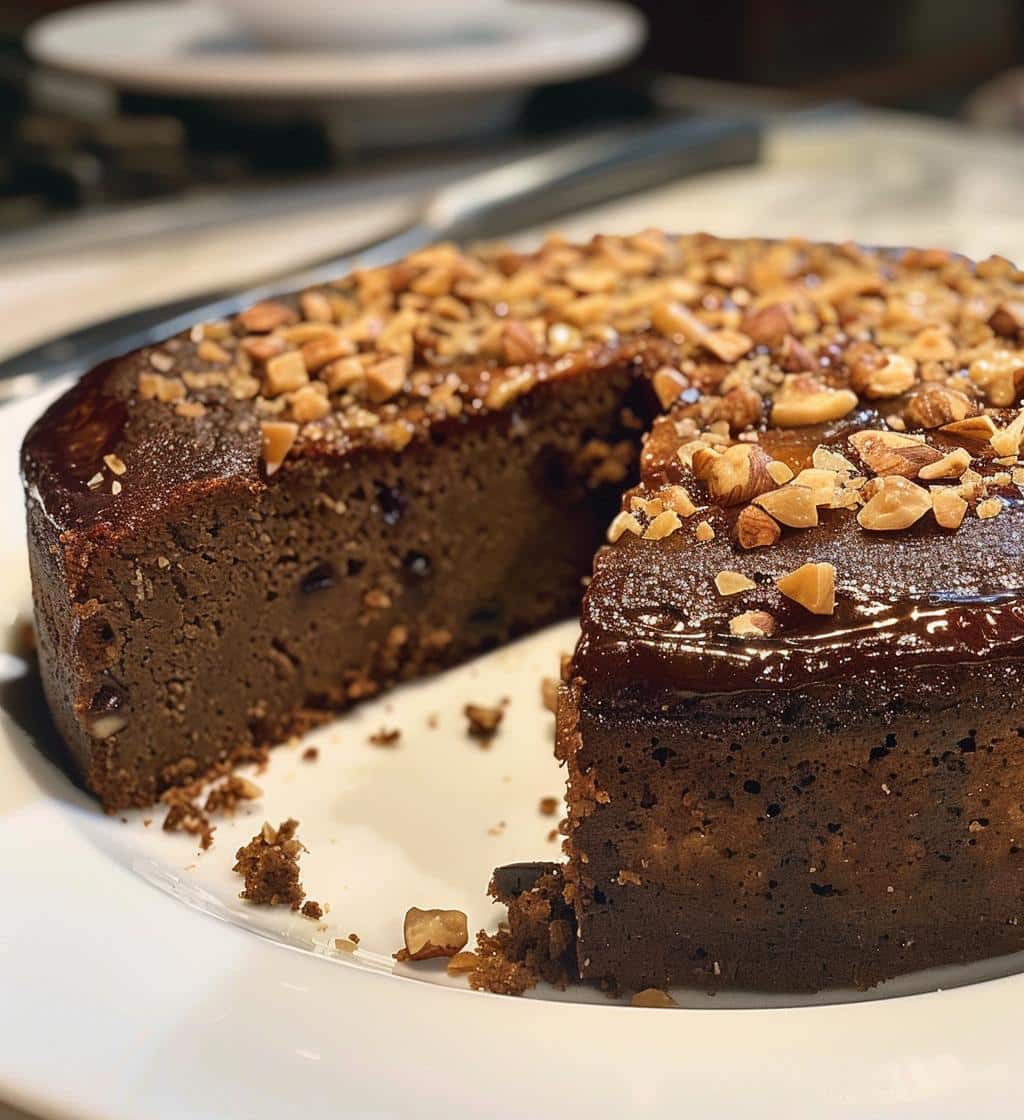 Clove-Infused Date Butter Cake