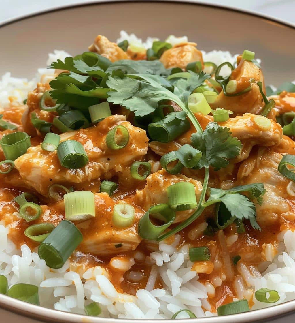 Coconut Chicken Rice Bowl