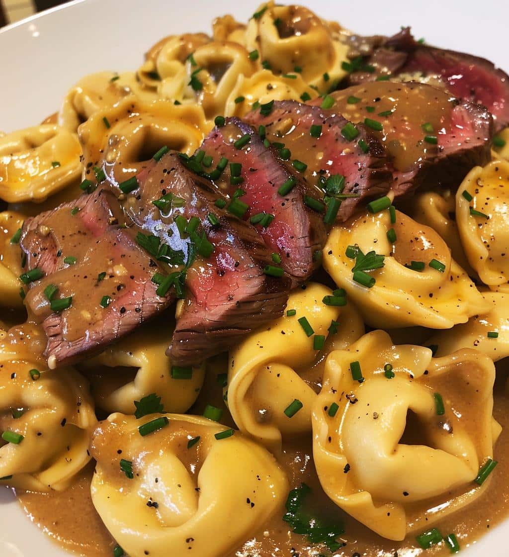 Cowboy Butter Steak Tortellini