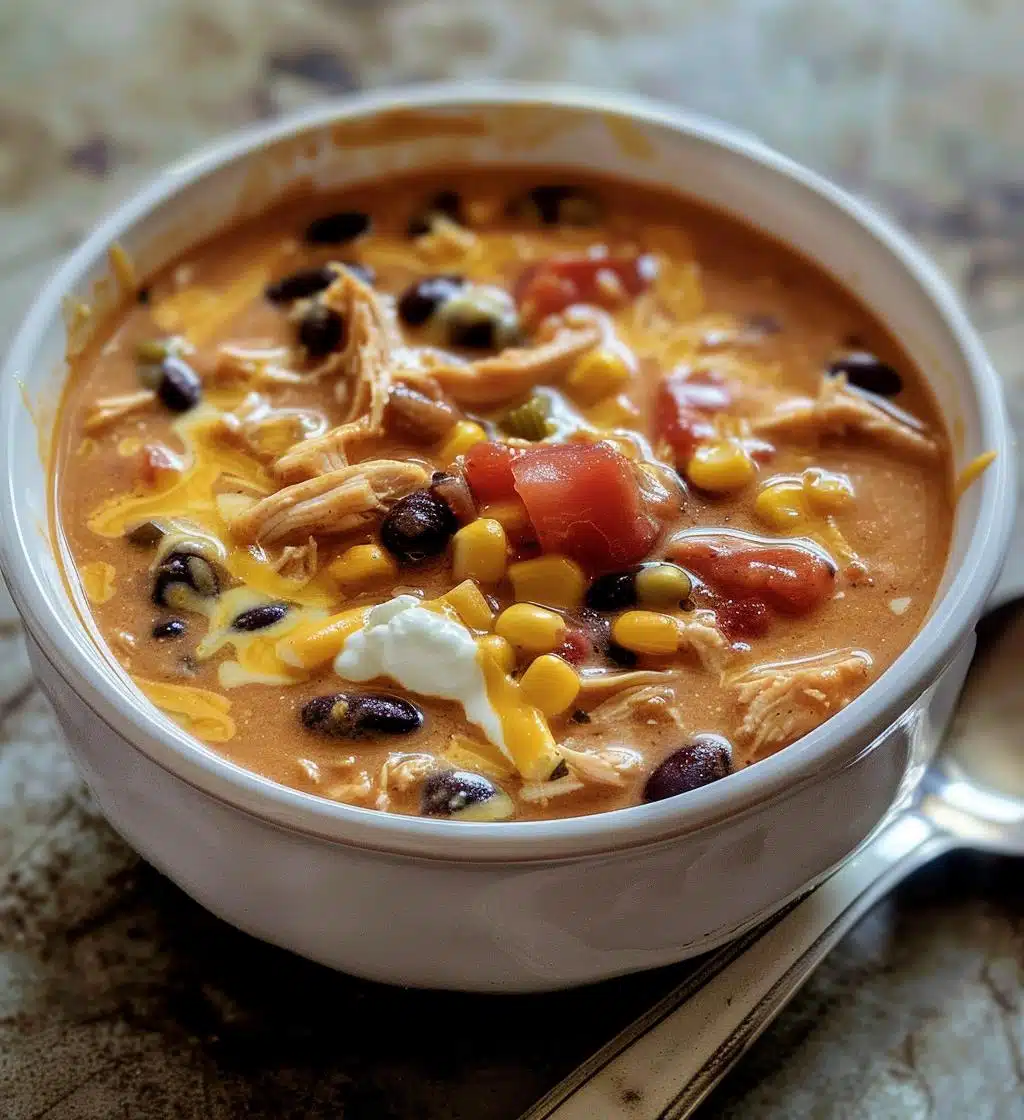 Creamy Chicken Enchilada Soup - detail 1