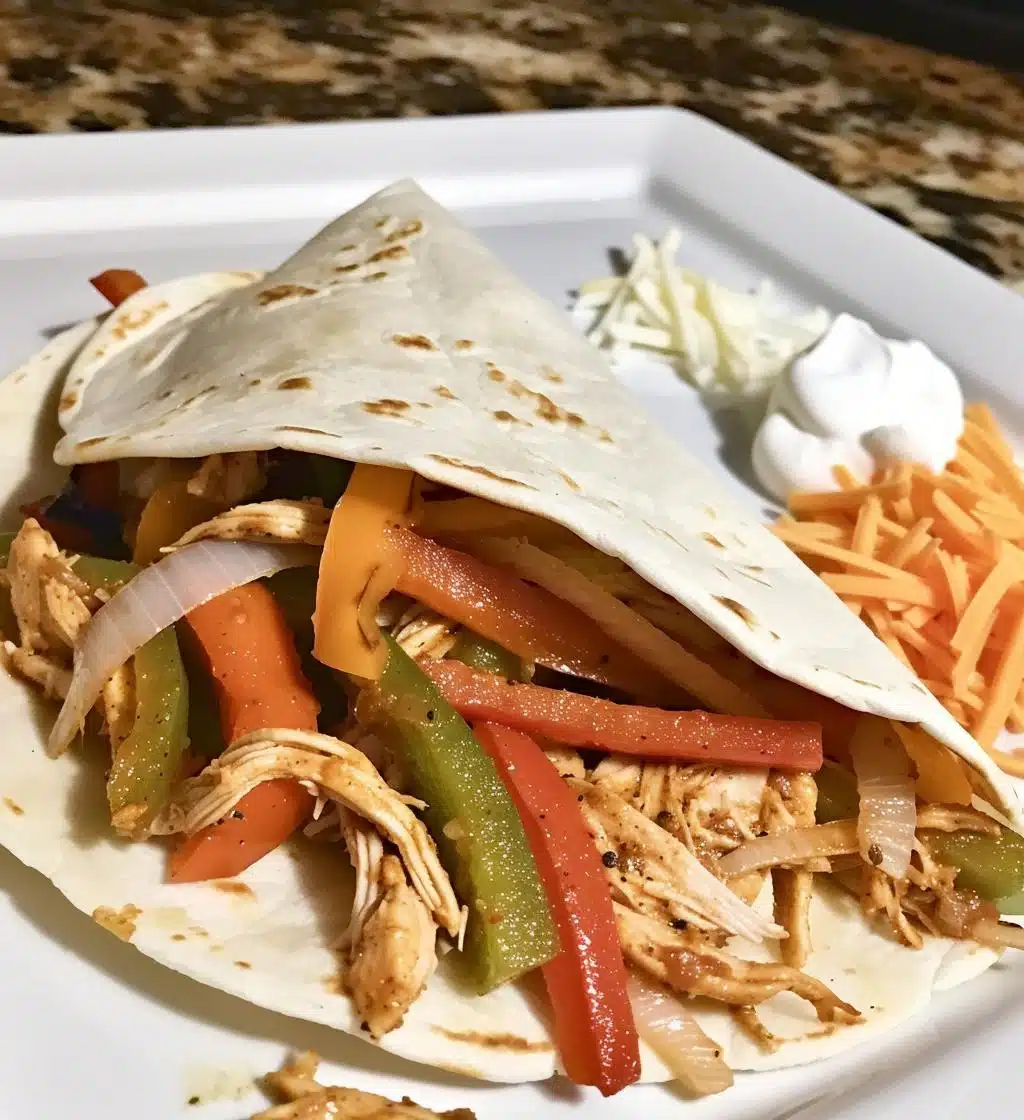 Crockpot Chicken Fajitas - detail 1