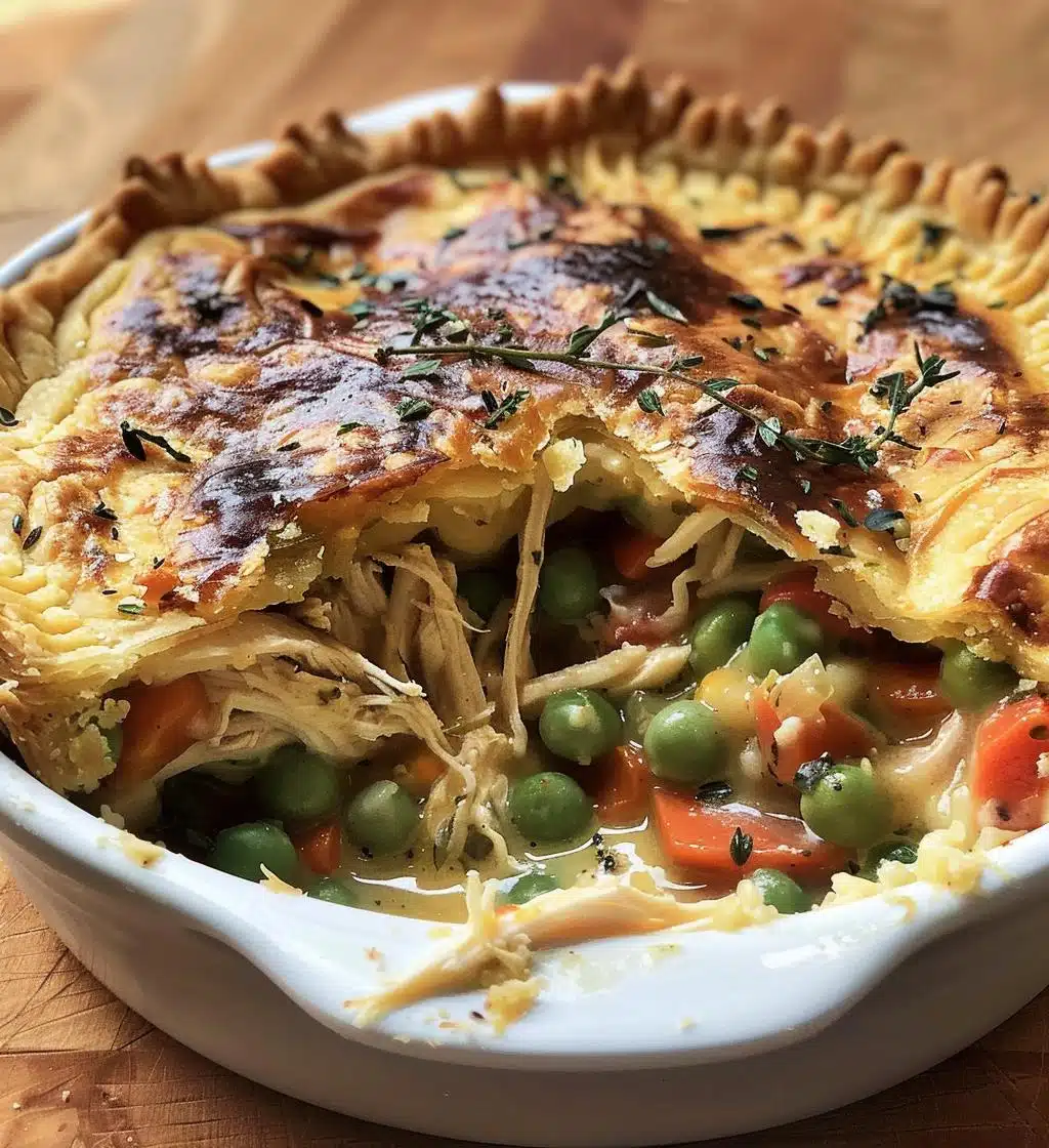 Crustless Chicken Pot Pie - detail 1