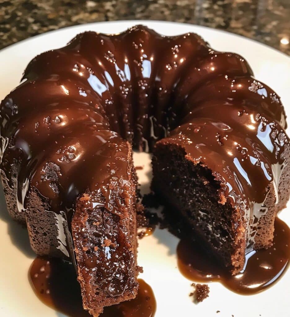 Dark Date & Ginger Syrup Bundt