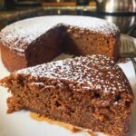 Dark Orange Gingerbread Cake
