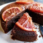 Date & Blood Orange Molasses Cake