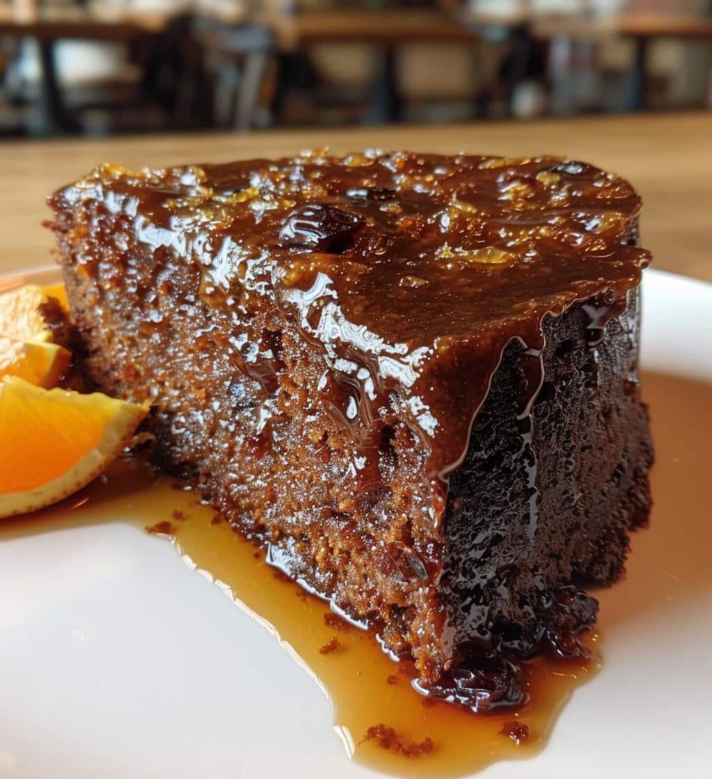 Date & Charred Orange Syrup Cake