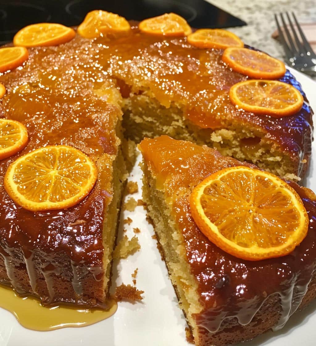Date & Clementine Winter Cake - detail 1