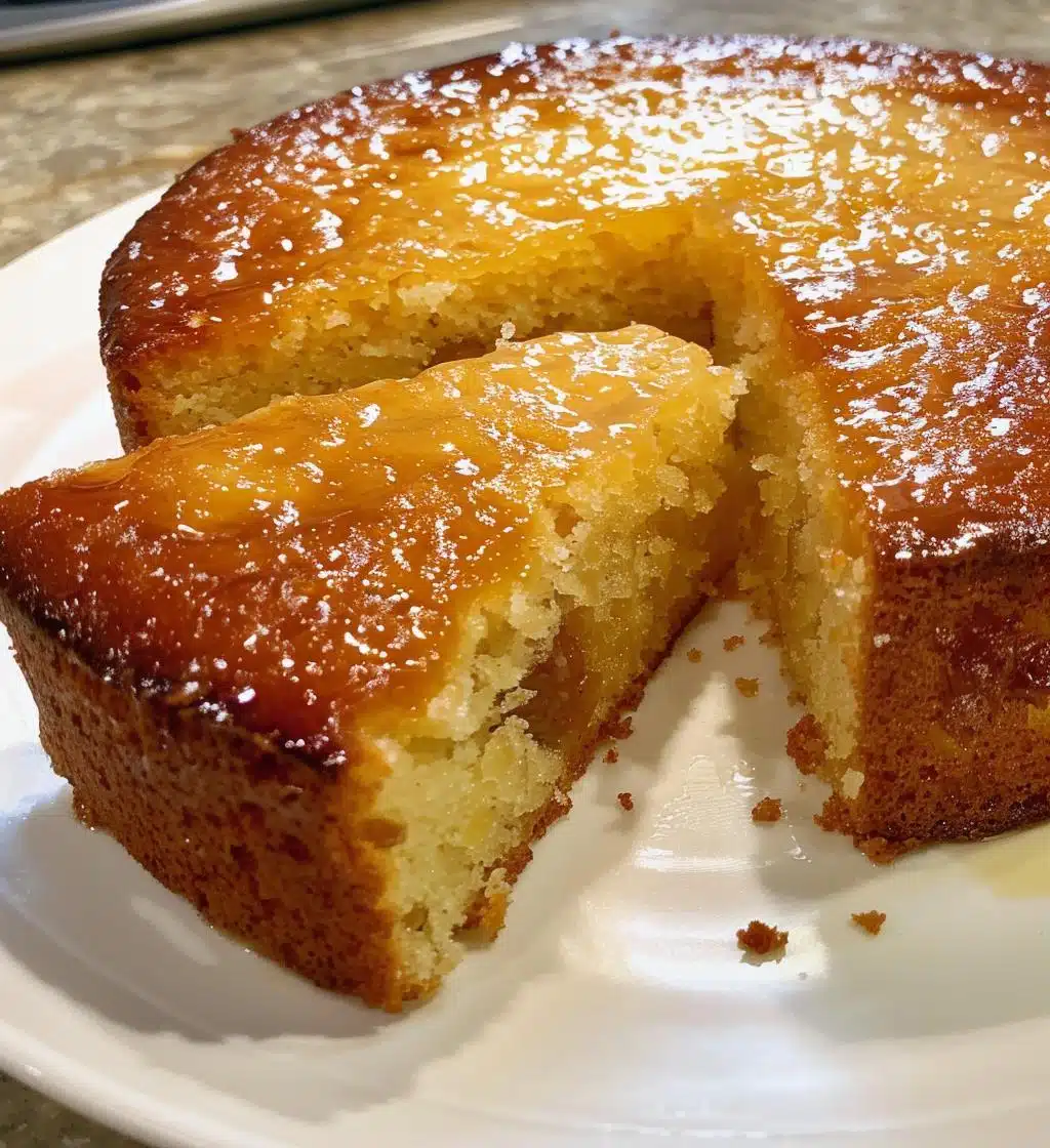 Date & Grapefruit Syrup Cake - detail 1