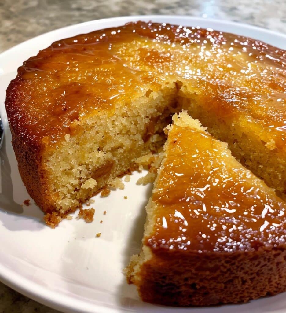 Date & Grapefruit Syrup Cake