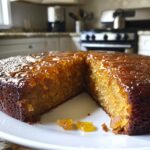 Date & Mandarin Syrup Cak