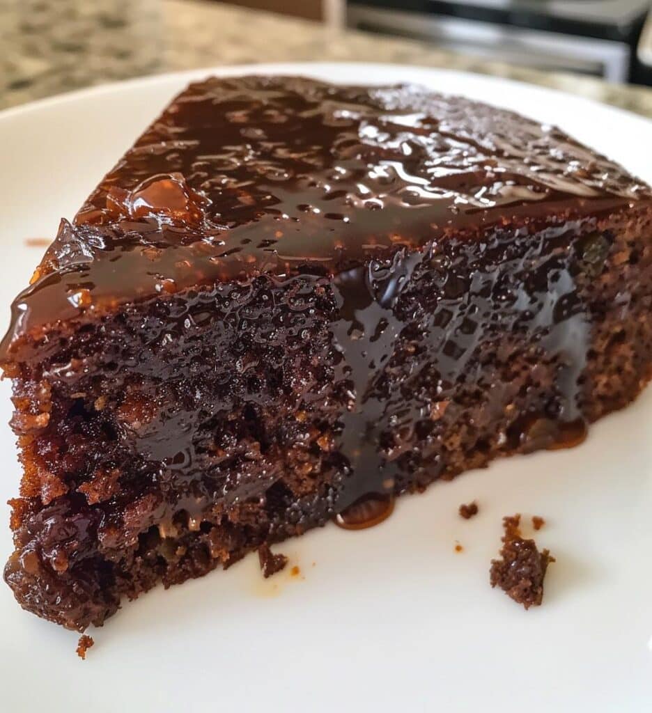 Date & Peel Winter Syrup Cake