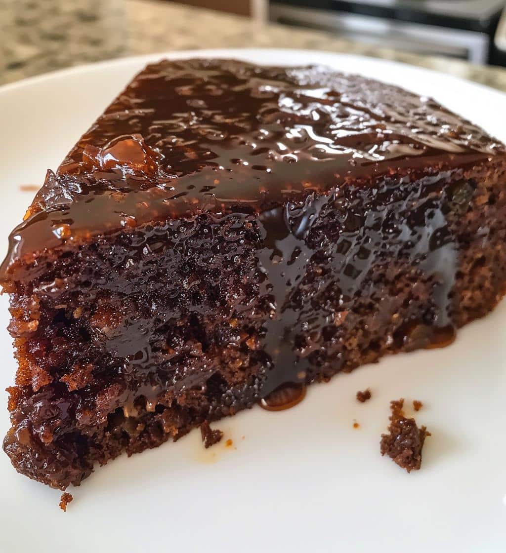 Date & Peel Winter Syrup Cake