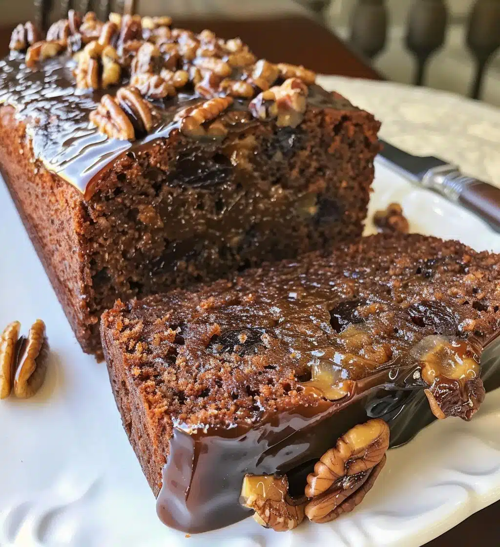 Date & Walnut Treacle Cake - detail 1
