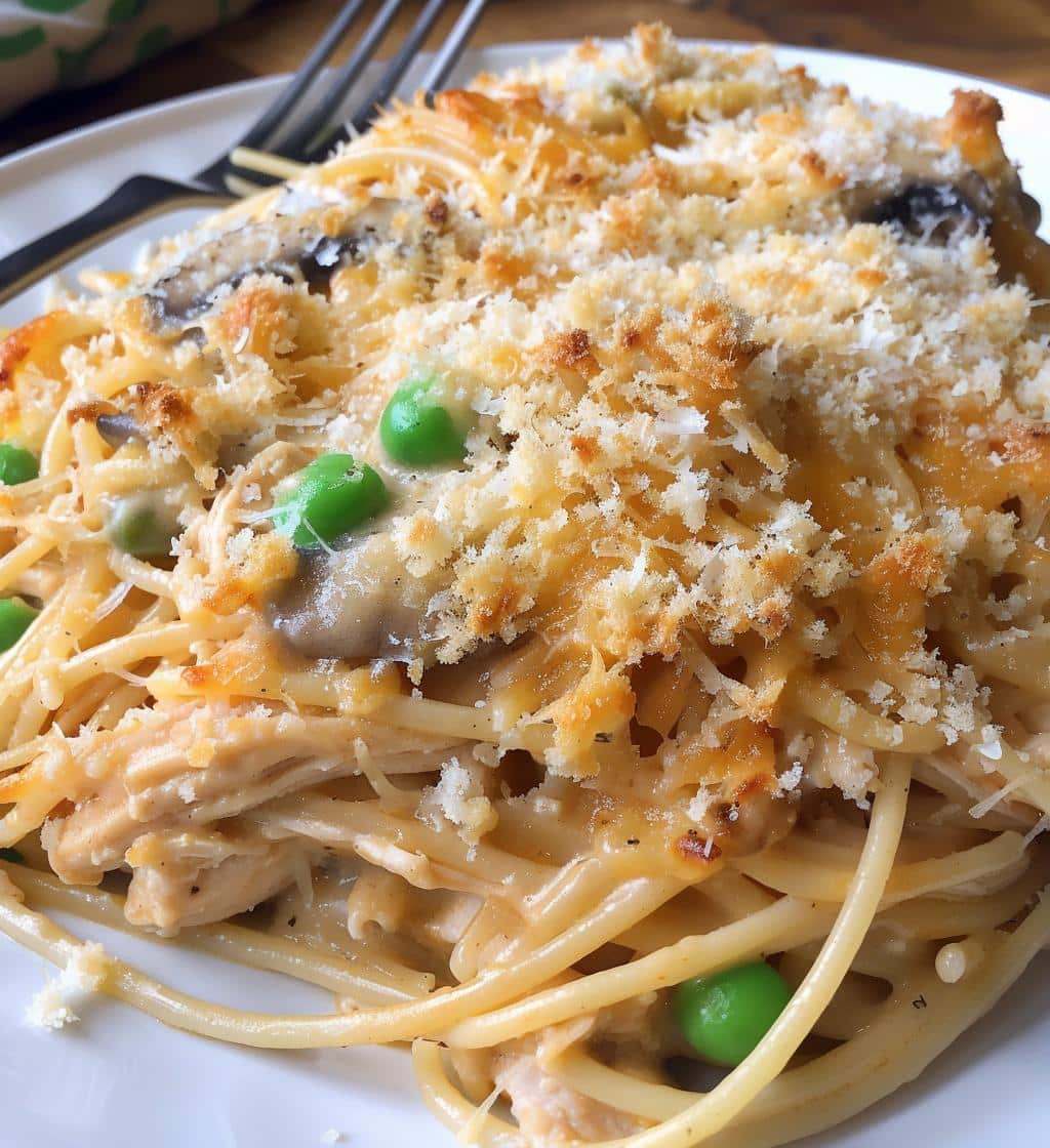 Easy Chicken Tetrazzini