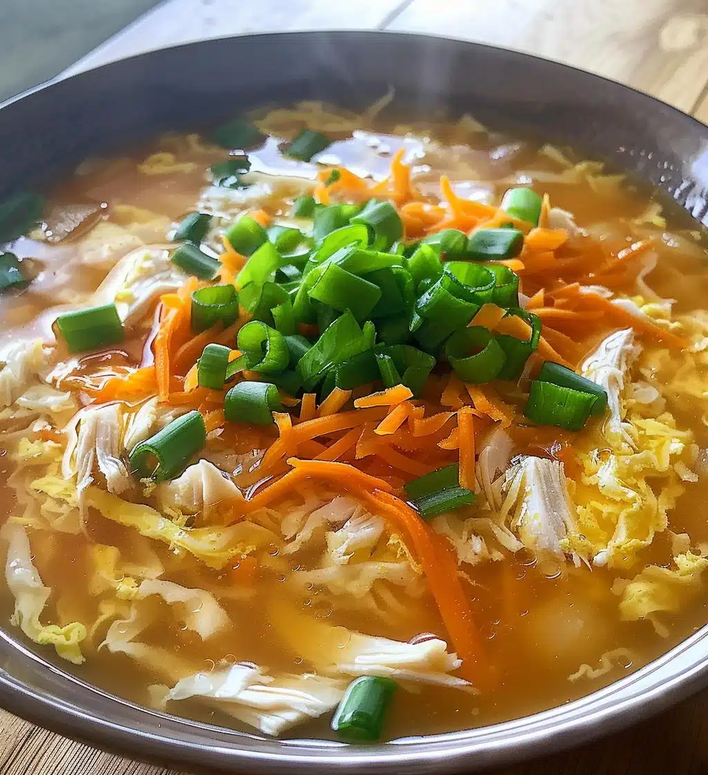 Egg Roll Soup - detail 1