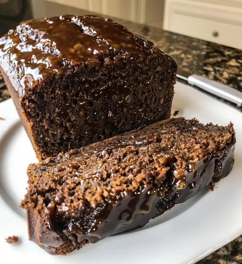 English Date & Treacle Loaf - detail 1