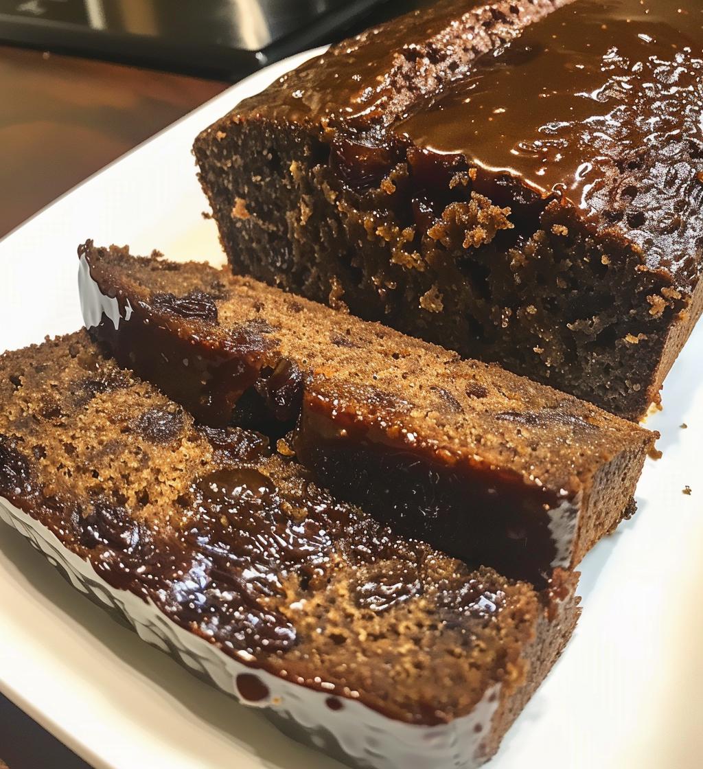 English Date & Treacle Loaf