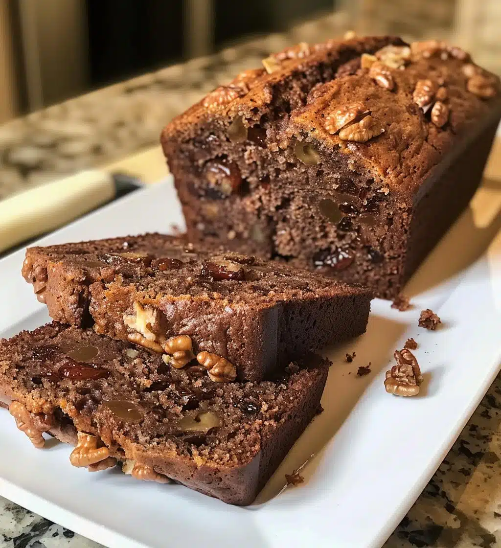 English Date & Walnut Tea Loaf - detail 1
