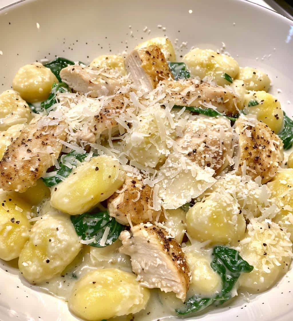 Garlic Chicken Gnocchi