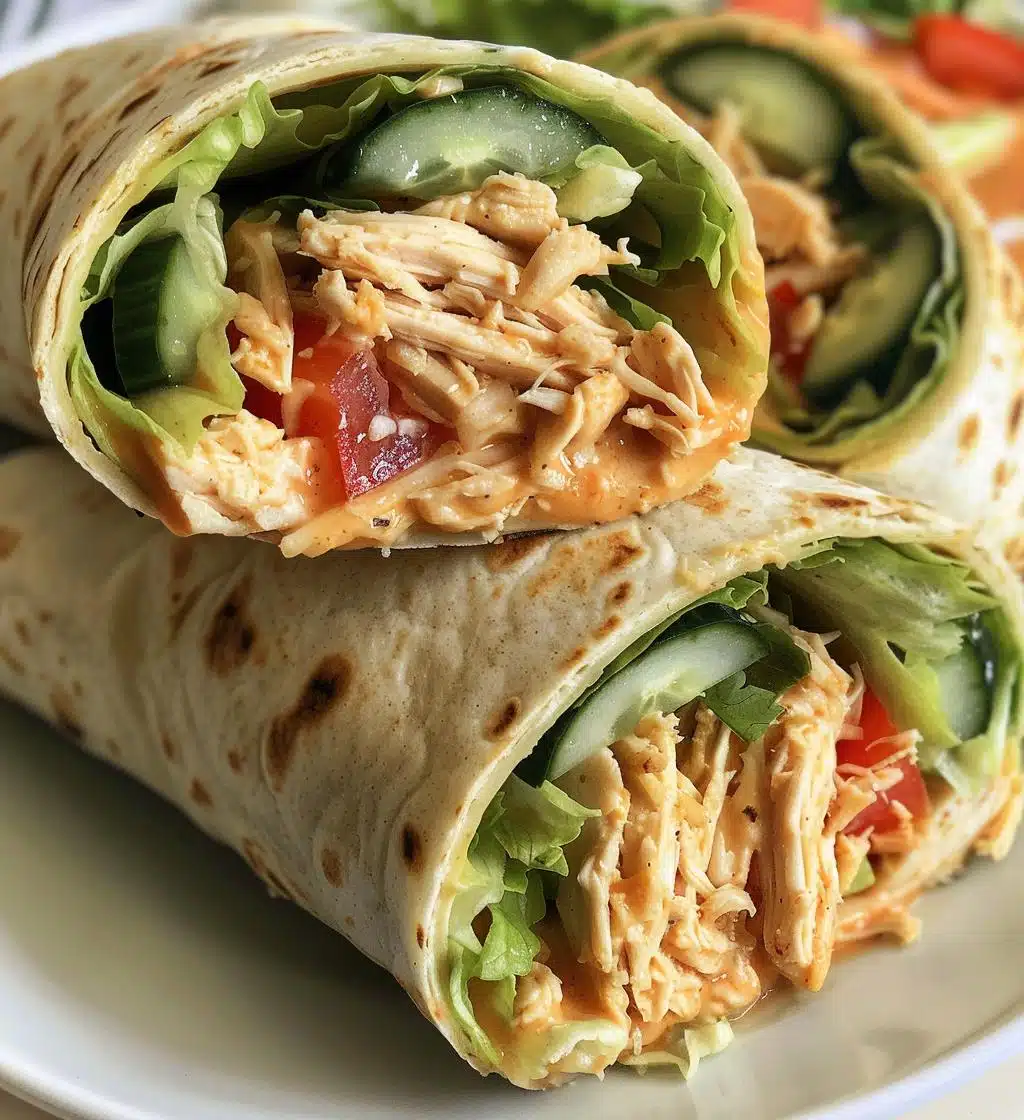 Garlic Chicken Wraps - detail 1