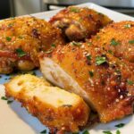 Garlic Parmesan Chicken Thighs