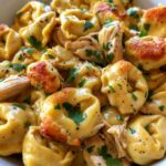Garlic Parmesan Chicken Tortellini