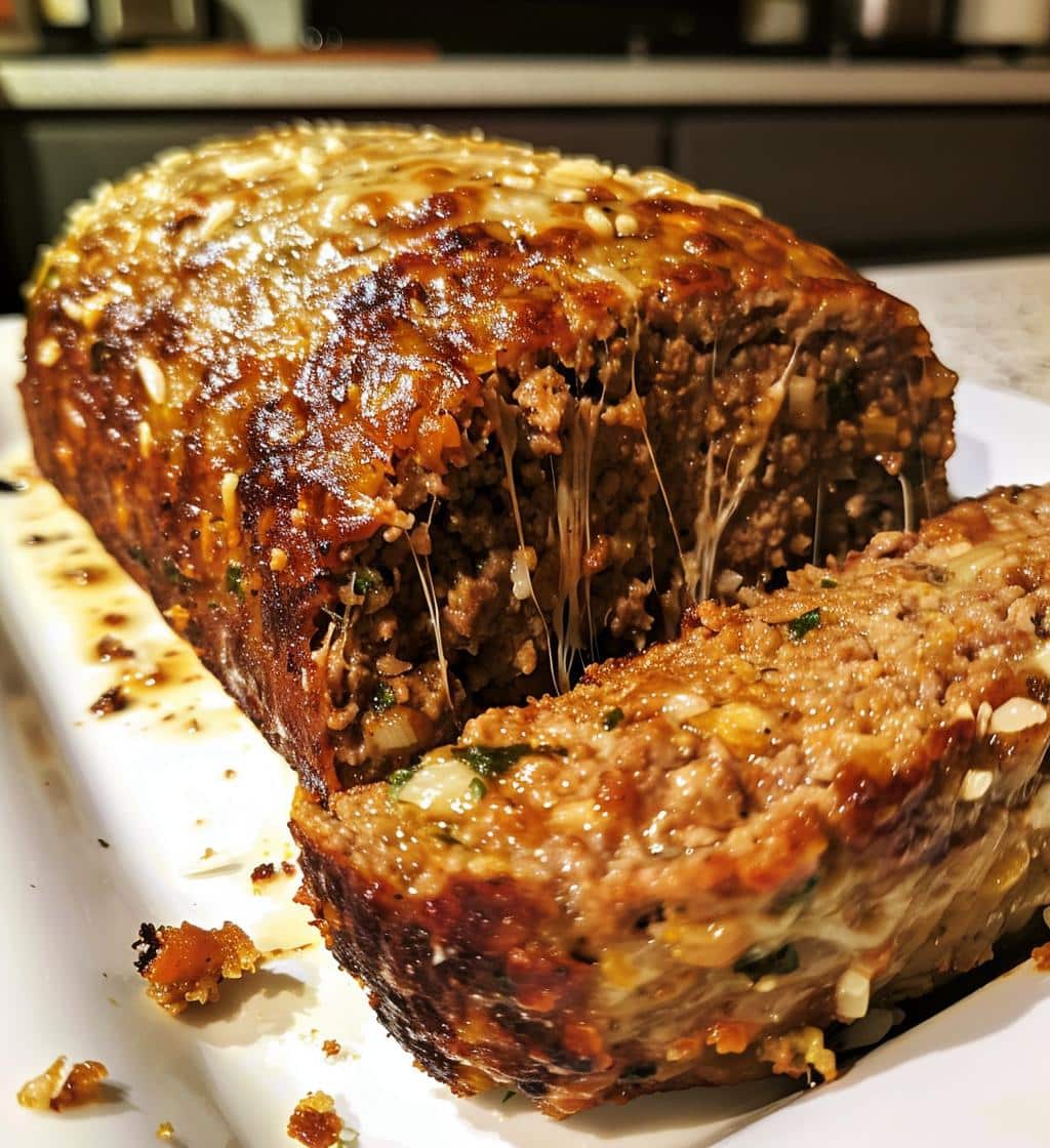 Garlic Parmesan Meatloaf