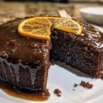 Ginger Orange Molasses Cake
