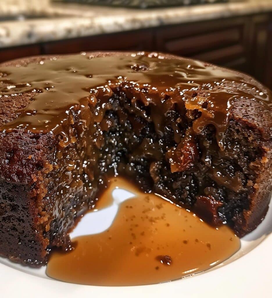 Golden Syrup & Date Pudding Cake