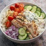 Greek Chicken Gyro Bowls