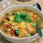 Green Enchilada Chicken Soup