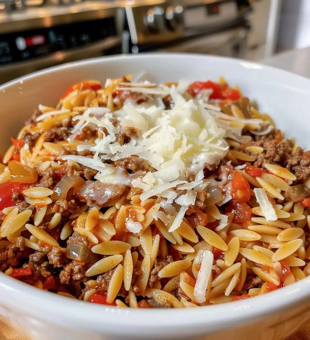 Ground Beef Orzo - detail 1