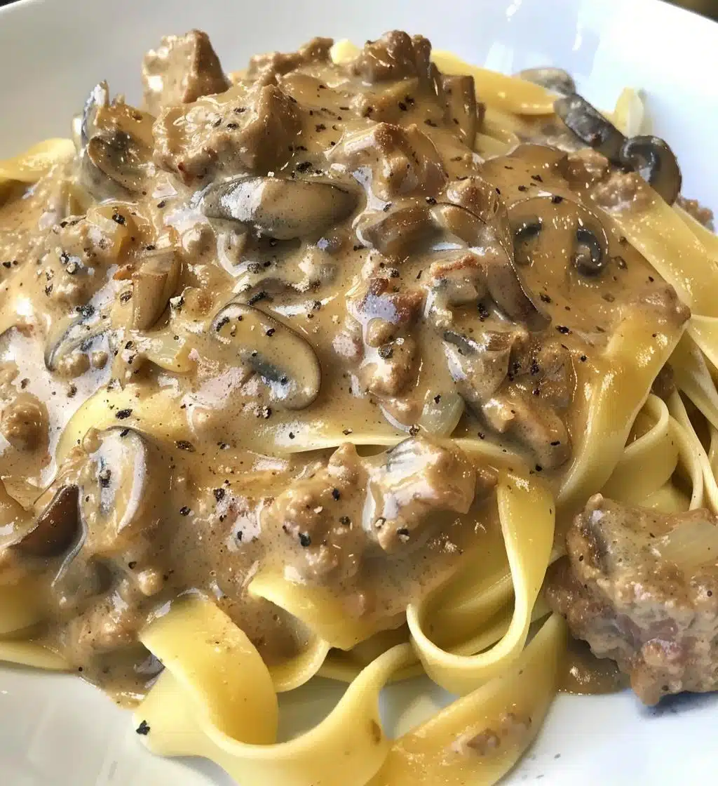 Ground Beef Stroganoff - detail 1