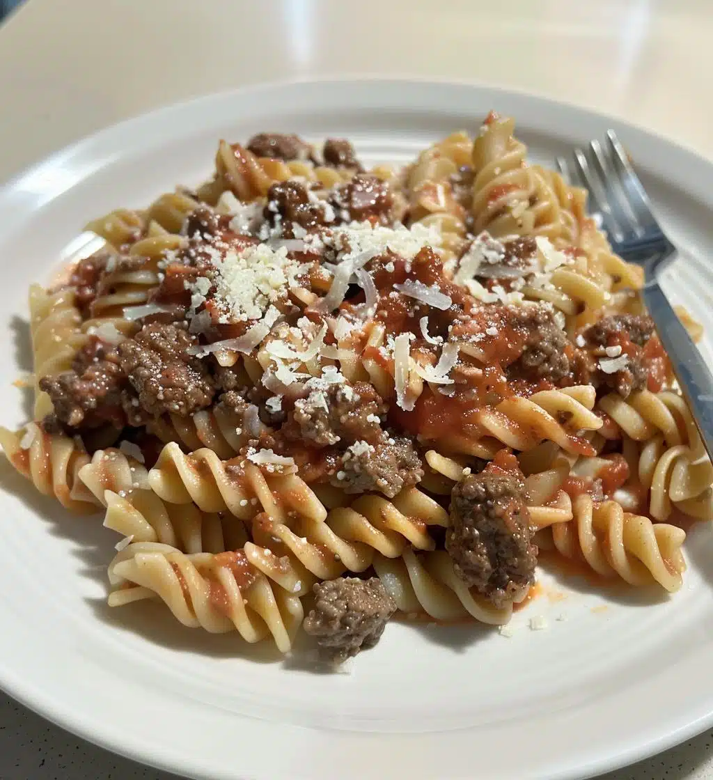 High Protein Beef Pasta - detail 1